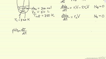 Semibatch Reactor with Heat Exchange