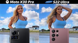 Motorola X30 Pro vs Samsung Galaxy S22 Ultra Camera Test