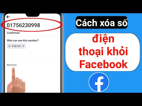 Cách Xóa Số Điện Thoại Trên Facebook (Bản Cập Nhật Mới 2023) 