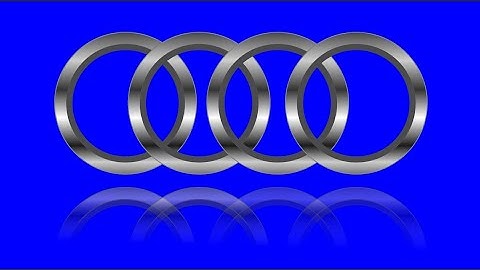 How To Make Audi logo design in coreldraw coreldraw me audi ka logo kaise banate he