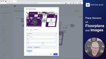 Place Sensor Values on Floorplans and Custom Images for IoT Dashboards with Datacake