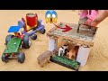 Diy tractor How To Make a wood Saw science project | diy mini Agricultural Machinery | @Sunfarming