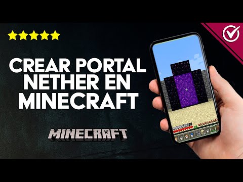 Cómo Crear un Portal Nether al Infierno de Minecraft - Tutorial Fácil