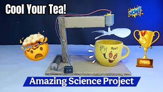 Cool Your Hot Tea Diy Cup Cooler With Fan School Science Project 2025