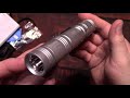 Wuben L50S (Silver) Flashlight Kit Review!