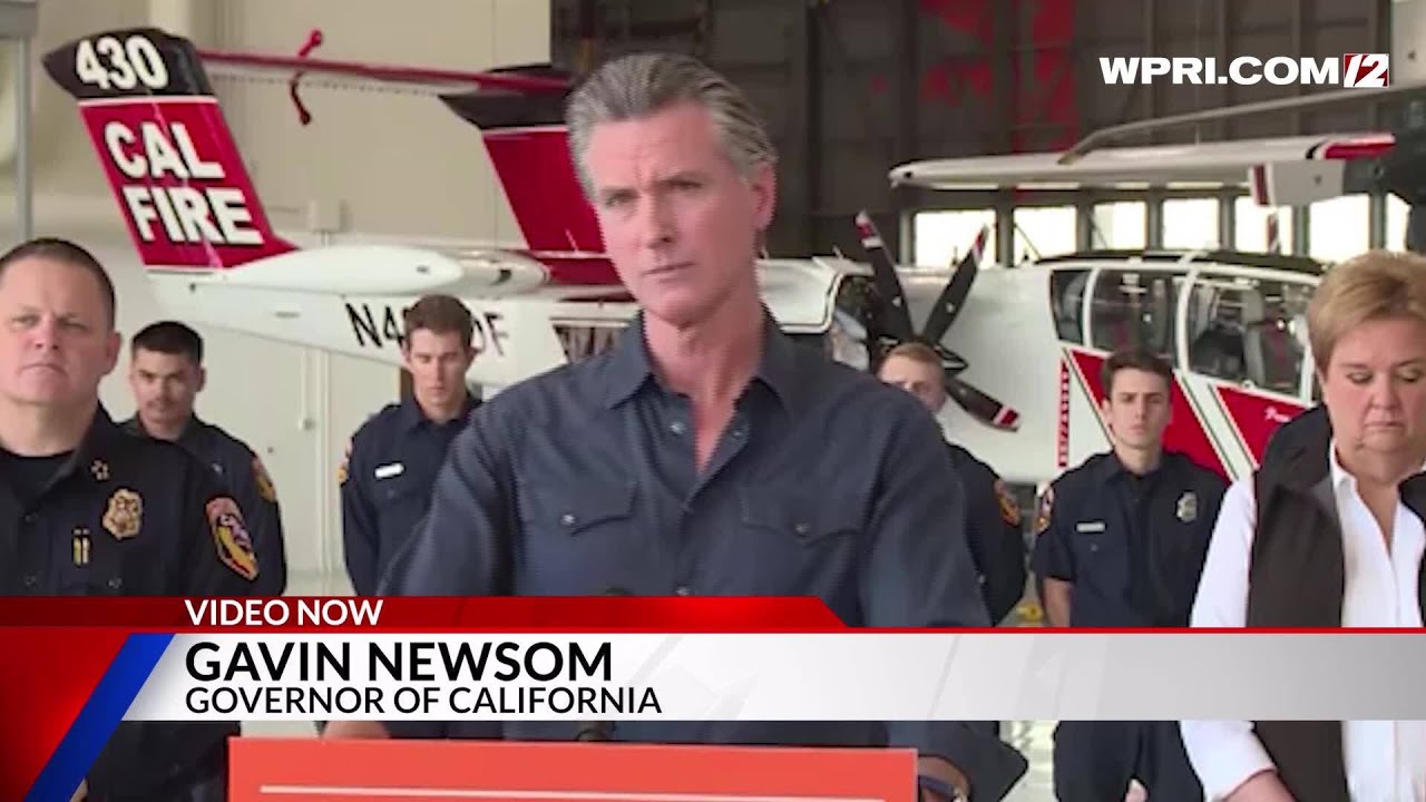 ⁣Video Now: Newsom on hypothetical presidential run, Pelosi remarks, Biden support