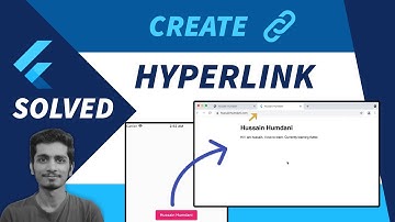 Flutter Create Hyperlink - Convert Text to Clickable Link