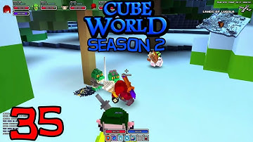 Cubeworld Alpha Co-Op S2 - Ep 35 Sad Penguin Is Sad