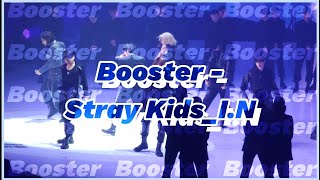 [Booster - Stray Kids_I.N] 240329 4th 팬미팅 아이엔 직캠 부스터