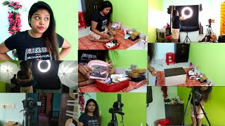 How I Shoot My Video My Whole Set Up Behind The Scene