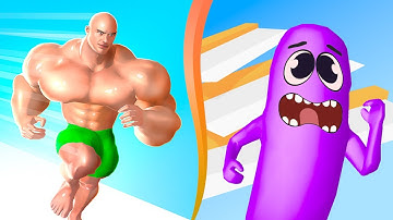 Muscle Rush Vs Wacky Run New Level Game Mobile Walkthrough Gaming Newtrailers Update Pro BM8PLZA