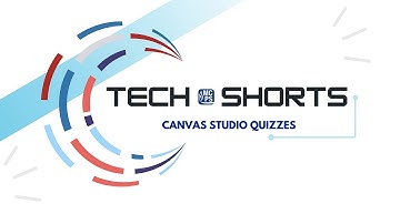 Canvas Studio Quizzes