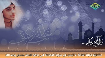 جديد • عشائية جميلة ما تيسر من سورة المجادلة للقارئ علي التركماني
