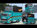 BUSSID MOD CANTER LBWK MUKHLAS PEO $ Mod Canter Dewa Project Canter SAMUDRA KAROSERI Real Sound ETS2