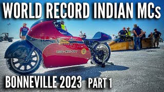 Breaking Records: Indian Land Speed Racing Team - Bonneville Speed Week 2023 (Part 1)