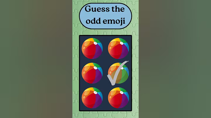 find the odd one out #emoji #emojichallenge #shorts #quiz #puzzle #puzzlegame
