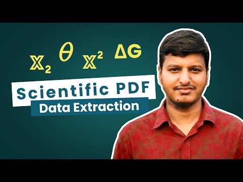 Extract Table Data from PDF in Python | Scientific Notation Explained