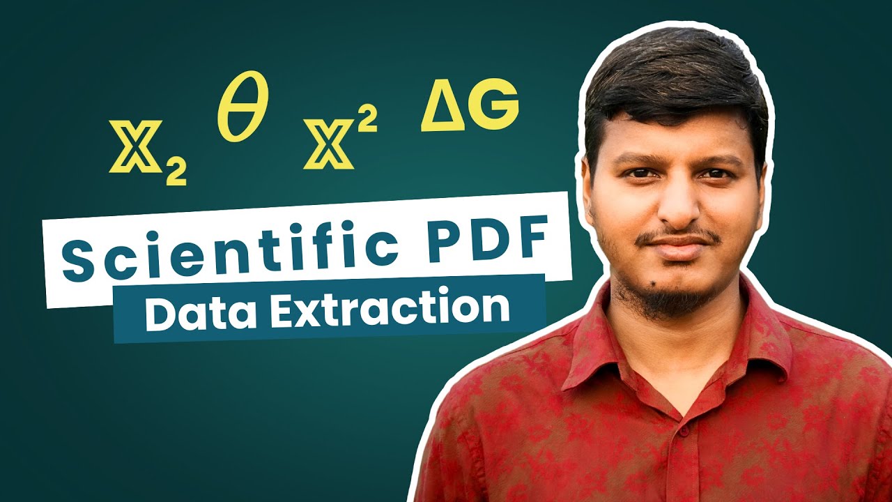 Extract Table Data from PDF in Python | Scientific Notation Explained