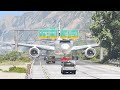 Massive A350 Lands In Middle of Highway After Pilot Has Heart Attack | GTA 5