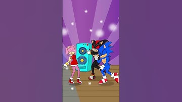 Thumbnail of Sonic And Amy Funny Dance - Shadow Joke #shorts #sonic