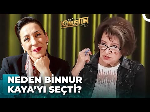 Gülseren Budayıcıoğlu'ndan 'Binnur Kaya' İtirafı! | Az Önce Konuştum