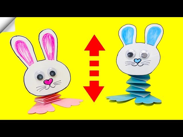 Paper RABBIT Craft Ideas | Paper Crafts | Paper RABBIT - YouTube