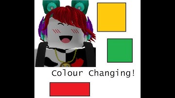 Making a Colour Changing Brick | Roblox Scripting Tutorials | SlenderPlayz