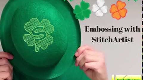 How-to Create an Embossed Design in StitchArtist