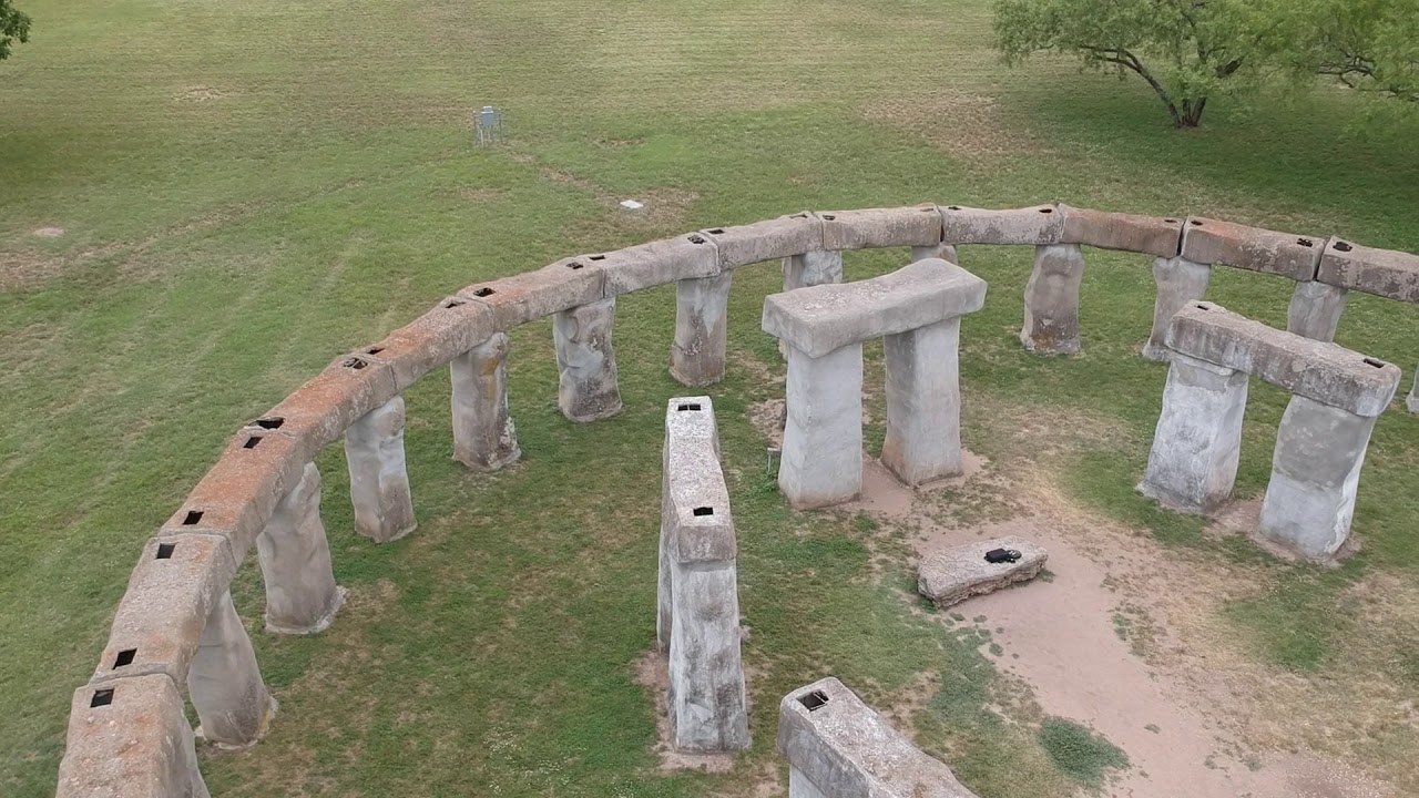 Stonehenge II and Easter Island Heads Ingram, Texas YouTube