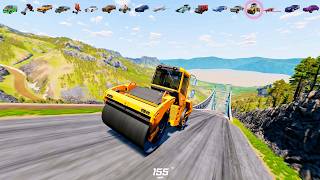 Full Throttle INSANE Long Downhill Mayhem! | BeamNG.drive Epic Crashes & Speed Test #127 screenshot 1