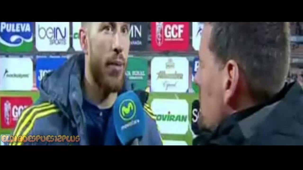 El error de Sergio Ramos 'Es bueno tener la pólvora mojada' Granada Real Madrid 2016
