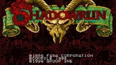 Shadowrun [J] (Sega CD) Intro & Title