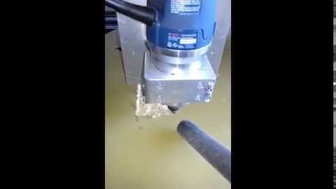 DIY home-built 4x4 CNC Router -first cut, using Gecko G540 & Mach 3