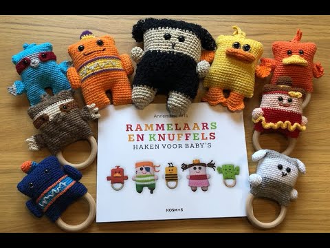 Verwonderlijk Boekreview Rammelaars en knuffels haken voor baby's van Annemarie JM-09