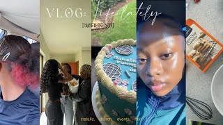 V L O G : life lately [ installs,church ,events,hair] South African YouTuber