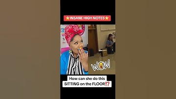 High School Girl SINGS Crazy HIGH NOTE and Blows Vocal Coach