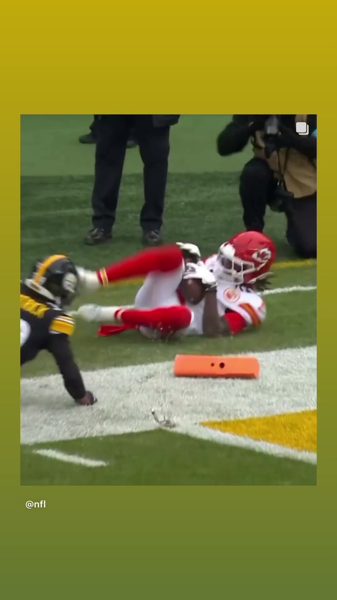 Where the speedsters are #hoodnews #xavierworthy #chiefs #steelers #football #touchdown #omg #how
