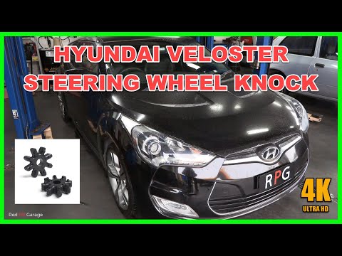 How To Repair Hyundai Veloster Steering Wheel Knocking Noise Easily (detailed). Ep14
