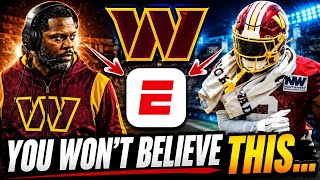 ESPN Picks Commanders’ BEST & WORST MOVES....
