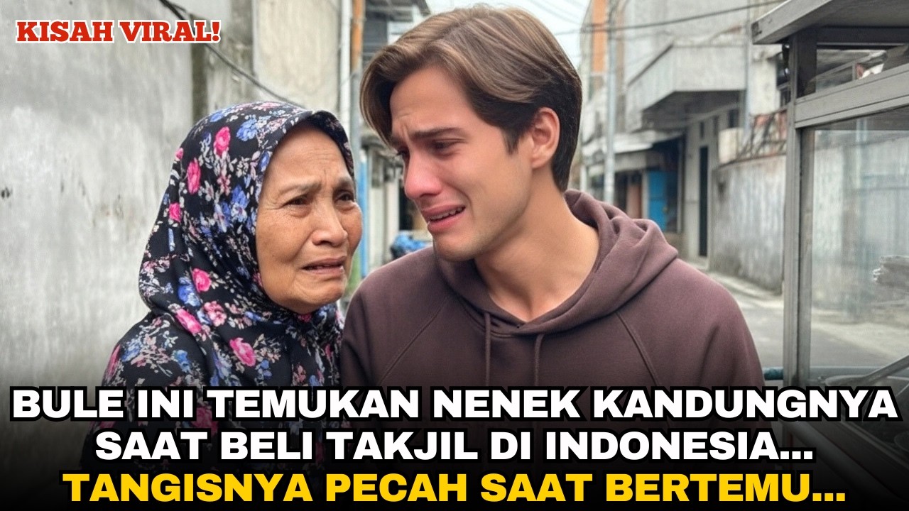 Bule Ini Temukan Nenek Kandung Saat Beli Takjil Di Indonesia... ENDINGNYA BIKIN NANGIS!