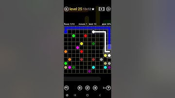 How To Solve Flow Free Premium 12x12 Mania Level 25 Hard Board Walk Through Solution Walkthrough