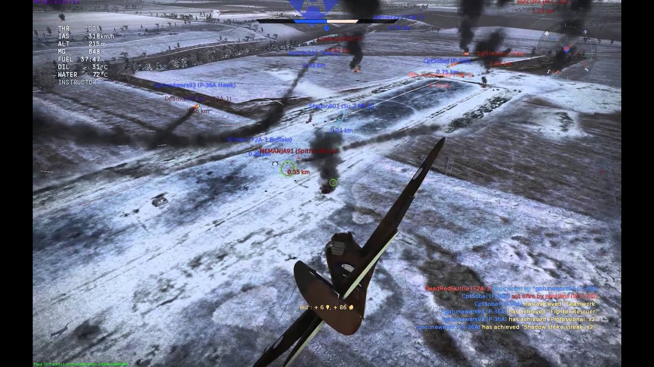 War Thunder - Camo Unlock Series - P40E-1 Checkertail Shark Skin