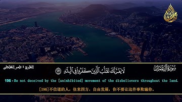 لا يغرنك تقلب الذين كفروا في البلاد - القارئ تامر الشاذلى