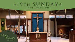 19th Sunday in Ordinary Time (August 9, 2026)
