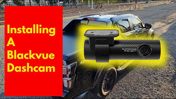 How to install a Blackvue dashcam