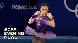 Russian skater Kamila Valieva takes lead amid doping scandal