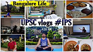 Life of an UPSC Aspirant | IPS aspirant vlog | Bangalore aspirant life | Prem yaana - IPS Aspirant|