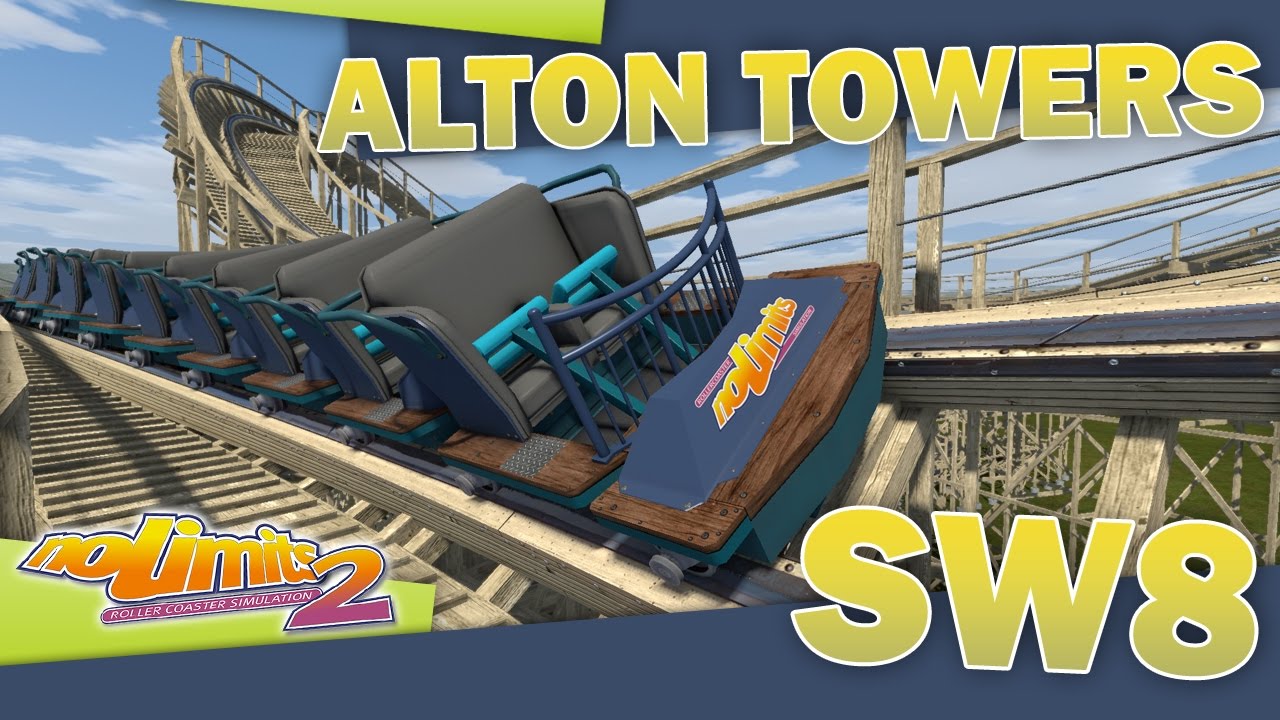 Alton Towers SECRET WEAPON 8 NoLimits 2 YouTube