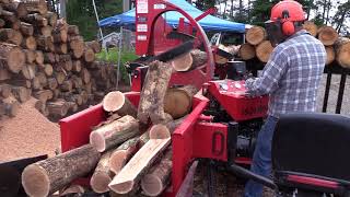 Testing 18-24 Firewood Processor