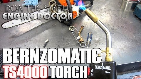 TOOL REVIEW - Bernzomatic TS4000 Torch